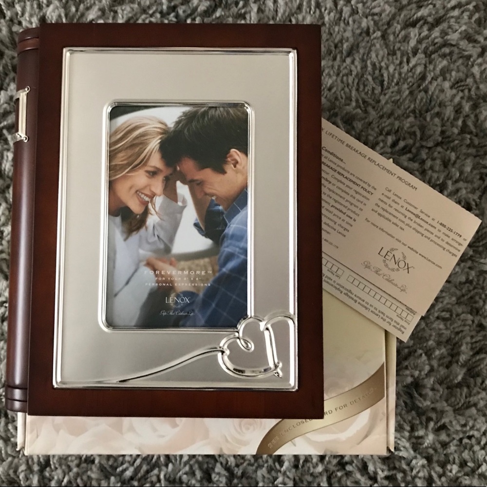 Lenox Forevermore Bookshelf Album, NWT